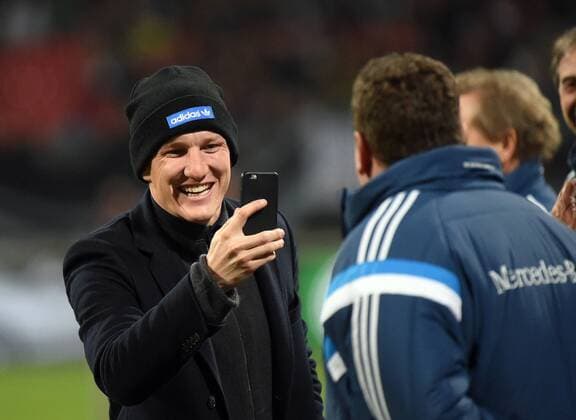 14.11.2014, xjhx, Fussball EM Qualifikation, Deutschland - Gibraltar, v.l.Bastian Schweinsteiger (Deutsche Fussball Nationalmannschaft DFB)