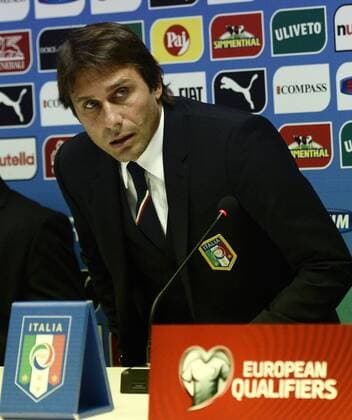 Db Milano 15 11 2014 - conferenza stampa Italia foto DanielexBuffa Image Sport nella foto: Antonio Conte 