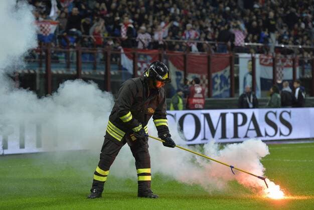 European Championship Qualifier Italy - Croatia. 16.11.2014., Milan, San Siro - European Championship Qualifier Italy - Croatia.  MarkoxLukunic PIXSELL