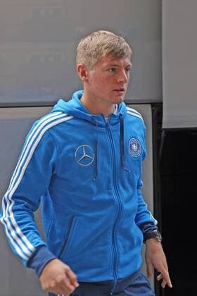 Toni Kroos (D) - Teamankunft Deutschland in Vigo