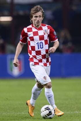 Db Mailand 16 11 2014 - EM Quali, Italien vs Kroatien: Luka Modric 
