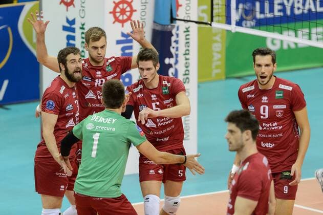CEV PGE Skra Belchatow SSA - Precura Antwerpen Precura Antwerp  141119PAL009