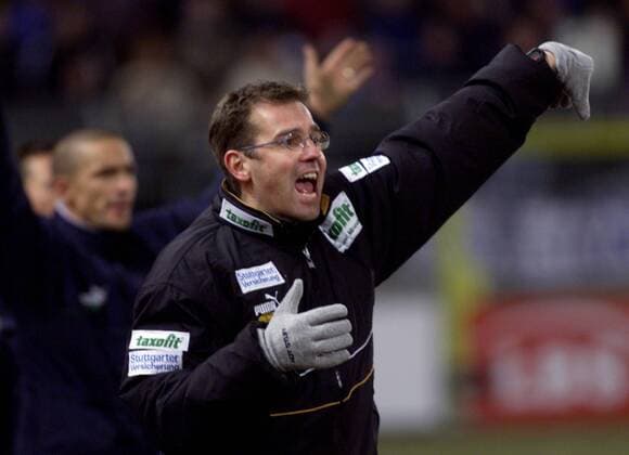 Fußball, Trainerhistorie, Stuttgarter Kickers SV Stuttgarter Kickers-Karlsruher SC 2:1 Michael Feichtenbeiner