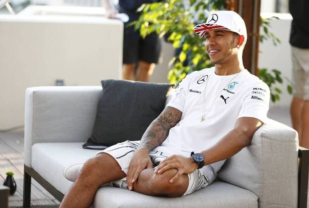 Motorsports: FIA Formula One World Championship 2014, Grand Prix of Abu Dhabi, 44 Lewis Hamilton (GBR, Mercedes AMG Petronas F1 Team), xHOCHxZWEIx