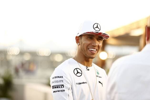 Motorsports: FIA Formula One World Championship 2014, Grand Prix of Abu Dhabi, 44 Lewis Hamilton (GBR, Mercedes AMG Petronas F1 Team), xHOCHxZWEIx