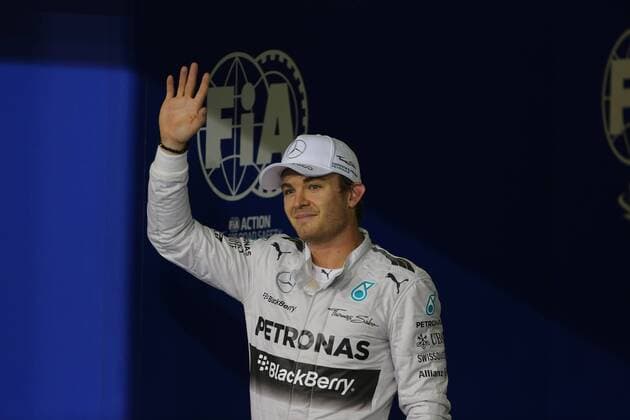 22.11.2014 - Qualifying, 1st position Nico Rosberg (GER), Mercedes AMG F1 W05 Abu Dhabi Grand Prix, UAE 20 - 23 November 2014 