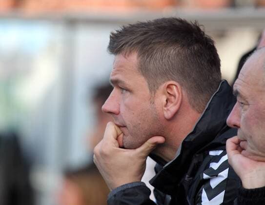 SG Sonnenhof Großaspach Deutschland, Großaspach, 22.11.2014, Fussball, 3.Liga, Saison 2014 2015, SG Sonnenhof Großaspach - Chemnitzer FC (1:0): Georg Koch (Torwart-Trainer SG Sonnenhof Großaspach).