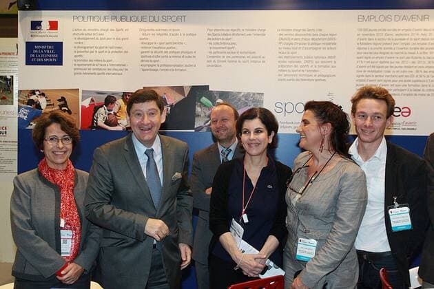 Patrick Kanner - Minister für Stadtentwicklung, Jugend und Sport Vorschau Euro 2016 Fussball EM - Paris - 25 11 2014 PATRICKPICHON PANORAMIC 