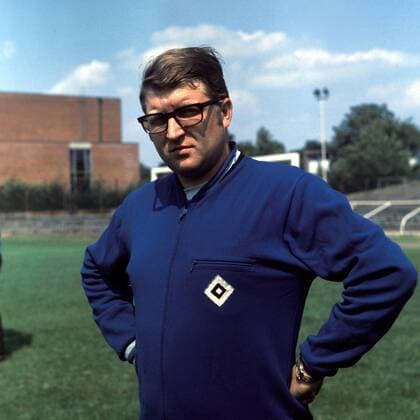 Trainer Klaus-Dieter Ochs (Hamburger SV)