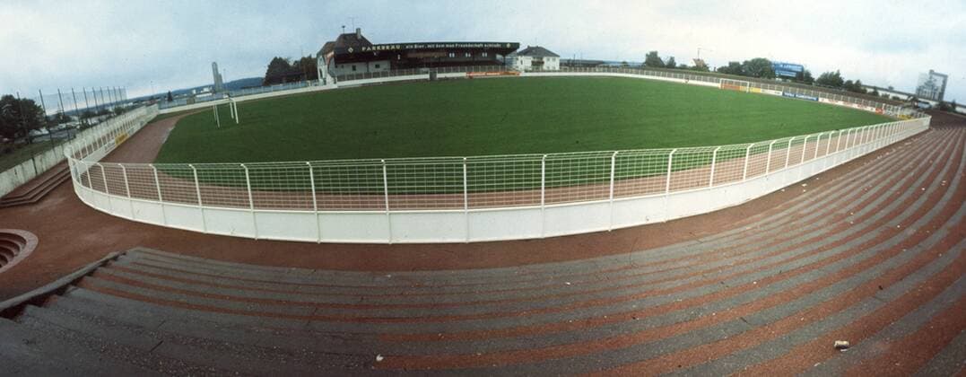Städtisches Stadion an der Zweibrücker Straße in Pirmasens