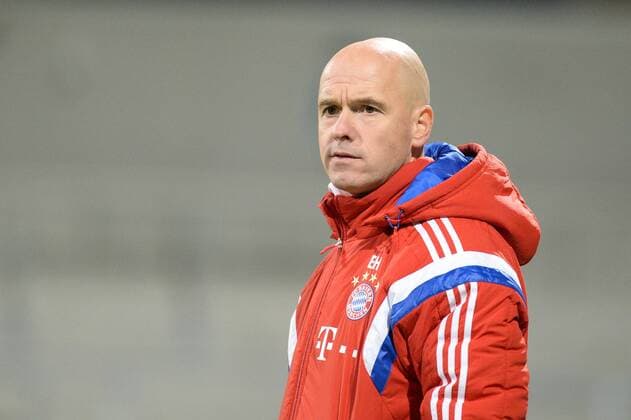 Fussball, Regionalliga Bayern, FC Bayern München II - 1. FC Schweinfurt 05, v.li.: Trainer Erik ten Hag (FC Bayern München II) enttäuscht schauend, Enttäuschung, Frustration, disappointed, pessimistisch Einzelbild, Aktion, Action, xslx