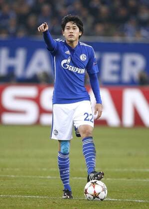 UCHIDA Atsuto Team FC Schalke 04 UEFA Championsleague Saison 2014-2015 Spiel FC Schalke 04-Chelsea FC 0 : 5 am 25. November 2014 in Gelsenkirchen 
