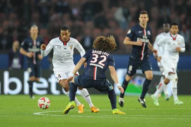 Alassane PLEA FOOTBALL : Paris SG vs Nice - Ligue 1 - 29 11 2014 FEP Panoramic 