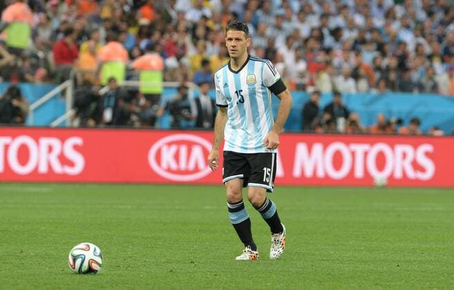 World Cup semi final Argentina vs Holland Sao Paulo Brazil 9th July 2014 World Cup semi final Argentina vs Holland Martin Demichalis. 