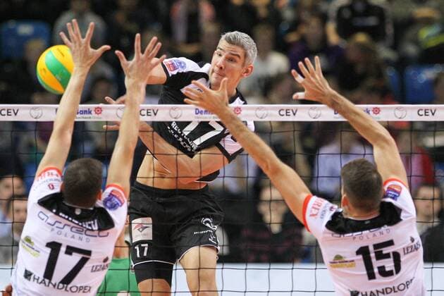 04.12.2014, Rzeszow - CEV Champions League 2014 2015 - Asseco Resovia Rzeszow vs Berlin Recycling Volleys - ROB BONTJE -  20141204FNMG050