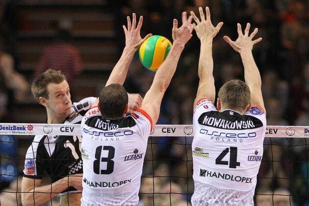 04.12.2014, Rzeszow - CEV Champions League 2014 2015 - Asseco Resovia Rzeszow vs Berlin Recycling Volleys - PAUL CARROLL -  20141204FNMG058