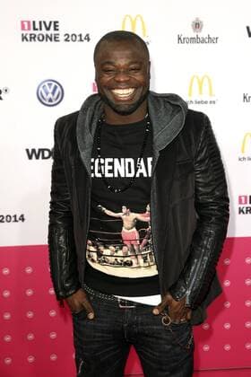 Gerald Asamoah bei der Verleihung der 1LIVE Krone 2014 in der Jahrhunderthalle. Bochum, 04.12.2014 Foto:xS.xGabschx xFuturexImage