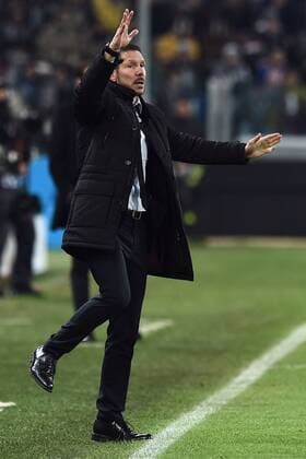 Champions League Juventus Turin - Atletico Madrid Diego Pablo Simeone 