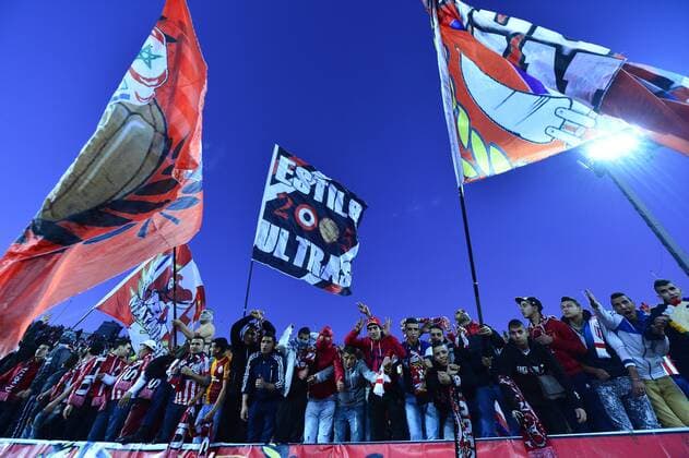 Dec. 10, 2014 - Rabat, Morocco - Athletic Tetouan fans during the match Moghreb Maghreb Athletic Tetouan FC. Soccer 2014 - FIFA Club World Cup  - ZUMAm119