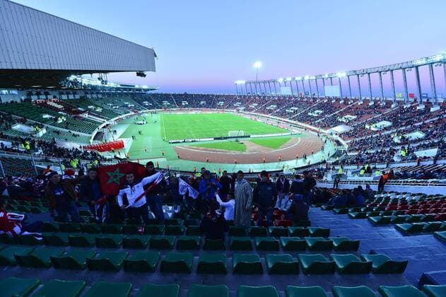 Dec. 10, 2014 - Rabat, Morocco - Athletic Tetouan fans Moghreb Maghreb Athletic Tetouan FC at Moulay Abdellah Stadium in Rabat. Soccer 2014 - FIFA Club World Cup Marrocco - Moghreb Maghreb Athletic Tetouan FC  - ZUMAm119