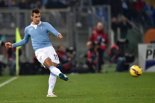Miroslav Klose Lazio Roma 13-12-2014 Stadio Olimpico, Football Champions Serie A Lazio Rom vs Atalanta Bergamo andreaxstaccioli