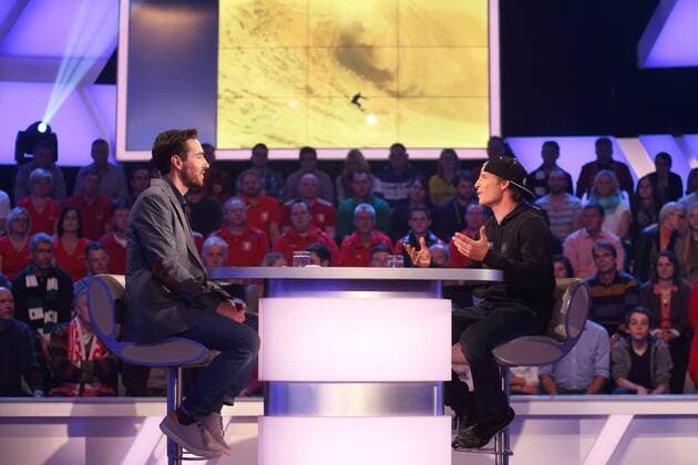 SVEN VOSS, SEBASTIAN STEUDTNER DAS AKTUELLE SPORTSTUDIO ZDF MAINZ 