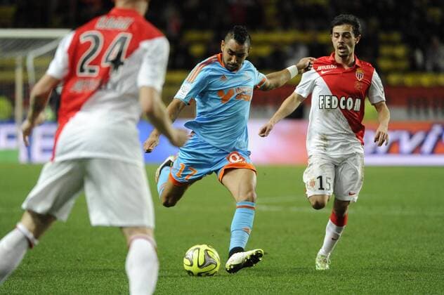 Aktuell Fußball, Frankreich, Ligue 1, AS Monaco - Olympique Marseille Bernardo SILVA - DIMITRI PAYET FOOTBALL : Monaco vs Marseille - Ligue 1 - 14 12 2014 FEP Panoramic 