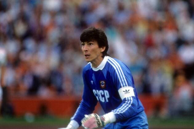 Europameisterschaft Finale, Niederlande - UdSSR in München: Torwart Rinat Dassajew (UdSSR)