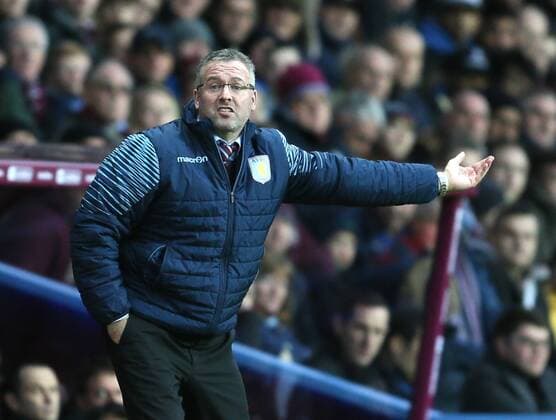 Fußball, Trainerhistorie, Aston Villa Paul Lambert manager of Aston Villa - Barclays Premier League - Aston Villa vs Manchester United Villa Park Stadium - Birmingham - England - 20th December 2014 - Picture SimonBellis Sportimage EDITORIAL USE ONLY. No use with unauthorised audio, video, data, fixture lists, club league logos or live services. Online in-match use limited to 120 images, no video emulation. No use in betting, games or single club league player publications.