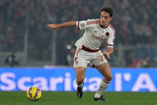 Giacomo Bonaventura Milan. Roma 20-12-2014 Stadio Olimpico. Football Calcio 2014 2015 Serie A. AS Roma - AC Milan. Foto AntoniettaxBaldassarre Insidefoto AntoniettaxBaldassarre