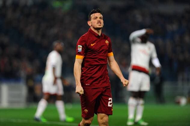 IPP20141220 Football - soccer: Serie A, AS Rom - AC Mailand, Alessandro Florenzi xHOCHxZWEIx xItalyxPhotoxPressx 