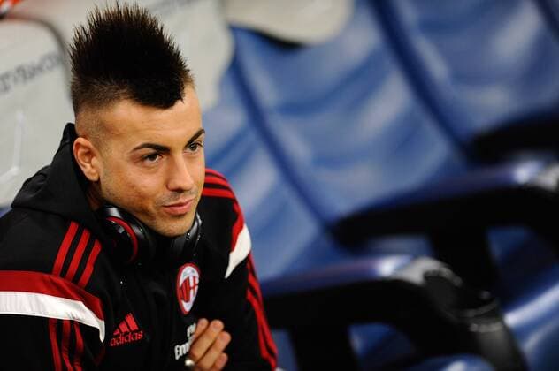 IPP20141220 Football - soccer: Serie A, AS Rom - AC Mailand, Stephan Kareem El Shaarawy xHOCHxZWEIx xItalyxPhotoxPressx 