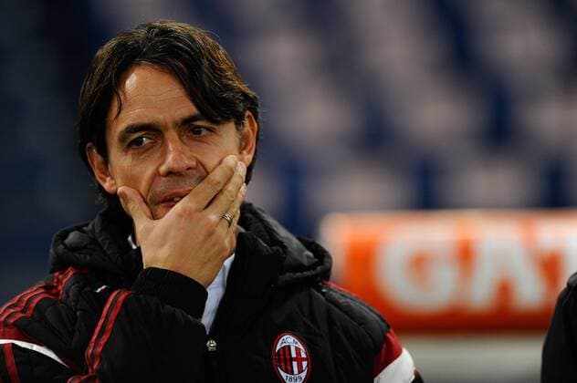 IPP20141220 Football - soccer: Serie A, AS Rom - AC Mailand, Filippo Inzaghi xHOCHxZWEIx xItalyxPhotoxPressx 