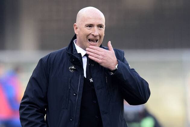 Db Verona 21 12 2014 - campionato di calcio serie A Hellas Verona vs AC Chievo Verona: Rolando Maran 