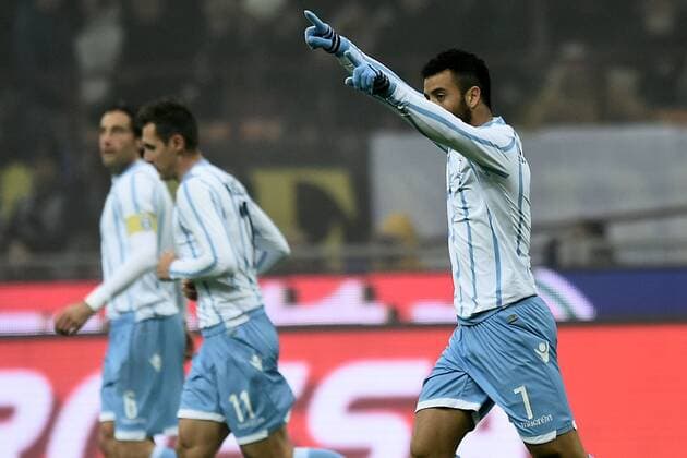 Mailand, 21.12.2014 - Serie A 2014 2015 - Inter Mailand vs Lazio Rom - Felipe Anderson 