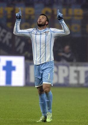 Aktuell Fußball, Italien, Serie A, Inter Mailand - Lazio Rom IPP20141221 Football - soccer: Serie A, Inter Mailand - Lazio Rom, Felipe Anderson 0 : 2 xHOCHxZWEIx xItalyxPhotoxPressx 