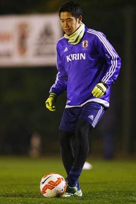 Shinji Kagawa (JPN), DECEMBER 29, 2014 - Football Soccer : Japan national team Nationalteam Official Training Session in Akitsu Soccer Stadium, Chiba, Japan. Noxthirdxpartyxsales  (ipha007753)