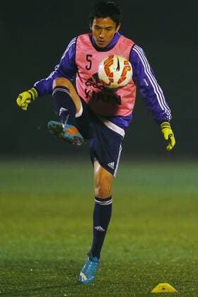 Makoto hasebe (JPN), DECEMBER 29, 2014 - Football Soccer : Japan national team Nationalteam Official Training Session in Akitsu Soccer Stadium, Chiba, Japan. Noxthirdxpartyxsales  (ipha007774)