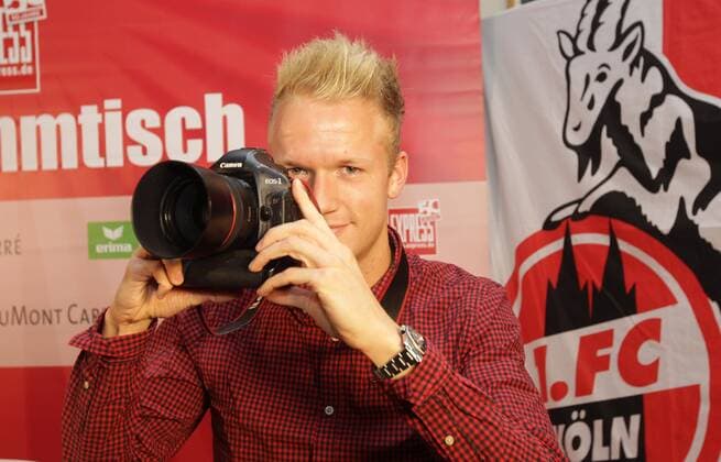 FC Stammtisch Datum: 20.10.2014 Kevin Vogt (1. FC Köln) Ereignis: -