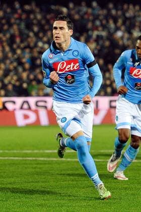 Serie A, AC Cesena - SSC Neapel Torjubel Jose Maria Callejon 
