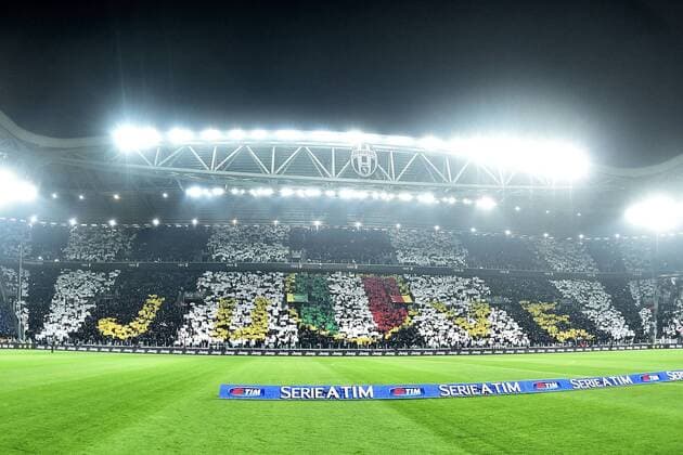 Fans Juventus turin, Choreographie im Juventus Stadium 