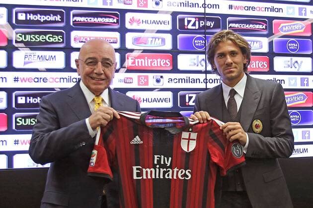 ADRIANO GALLIANI, ALESSIO CERCI MILAN 2014-15 PRESENTAZIONE ALESSIO CERCI