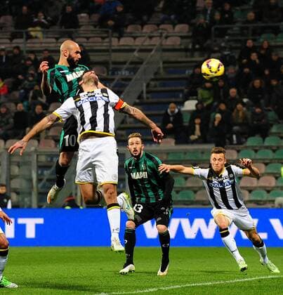IPP20150110 Football - soccer: Serie A, Sassuolo Calcio - Udinese Calcio, Simone Zaza 1:0 xHOCHxZWEIx xItalyxPhotoxPressx 