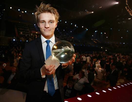 Sportgala, Idrettgalla 2015 10.01.2015 Hamar OL-Amfi Martin Ödegaard 