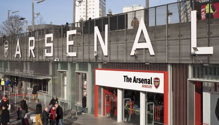 11.01.2015. London, England. Barclays Premier League. Arsenal FC. General view outside the ground before the game. xNigelxCookex  ActionPlus11588460