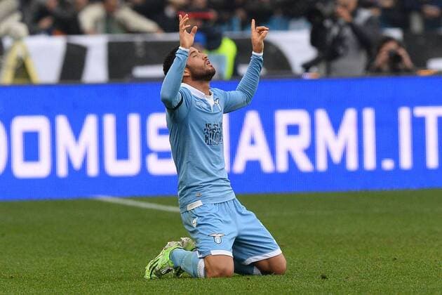 Roma 11 01 2015 - Serie A AS Roma vs. Lazio Roma: Felipe Anderson 