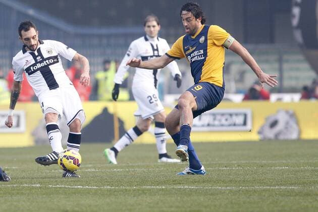 Football - soccer: Serie A, Hellas Verona vs. FC Parma: luca toni xHOCHxZWEIx xItalyxPhotoxPressx 