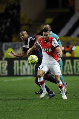Yannick FERREIRA CARRASCO - Diego ROLAN FOOTBALL : Monaco vs Bordeaux - Ligue 1 - 11 01 2015 FEP Panoramic 