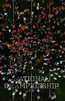 Arlington, Texas, U.S - Ohio State players celebrate after the NCAA College League USA college football playoff championship game against Oregon Monday, Jan. 12, 2015, in Arlington, Texas. Ohio State won 42-20. TOM PENNINGTON POOL PI National Championship - Oregon v Ohio State - ZUMAp124