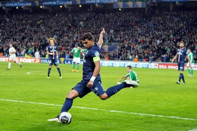 Thiago Silva (psg) FOOTBALL : Saint Etienne vs Paris SG - Coupe de la Ligue - 1 4 finale - 13 01 2015 AnthonyBIBARD FEP Panoramic 